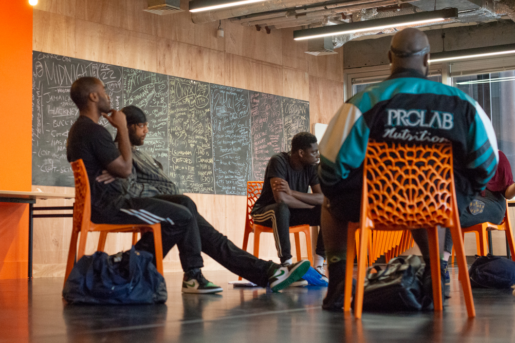 Rehearsals in NDT Broadgate