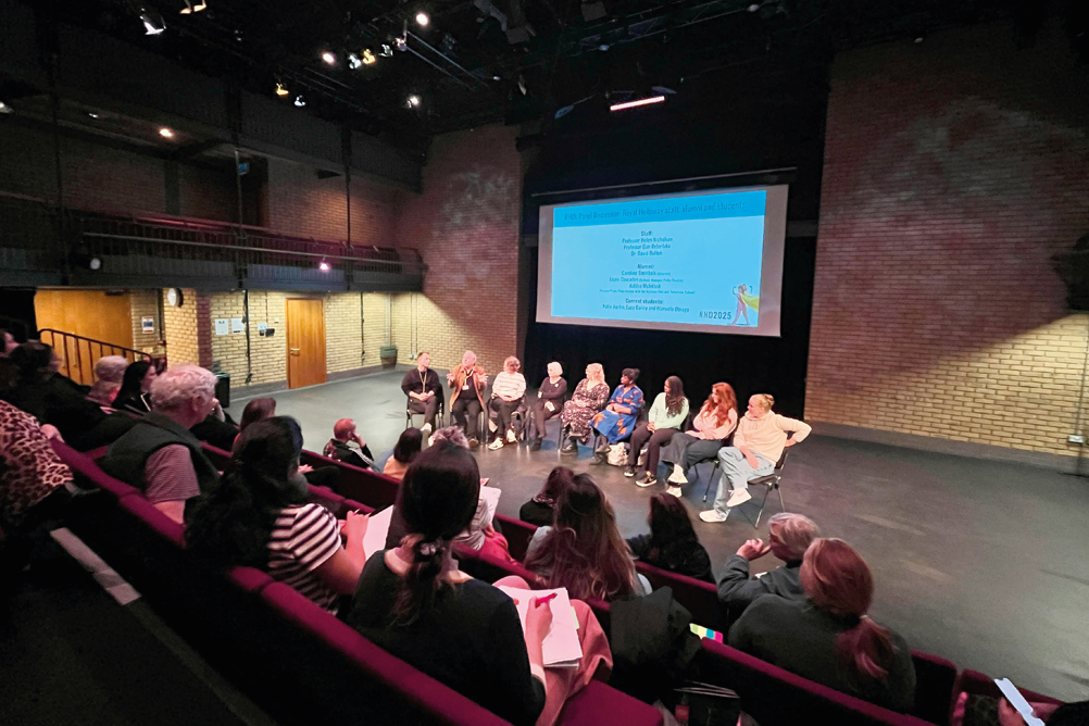 Panel discussion at the ND conference