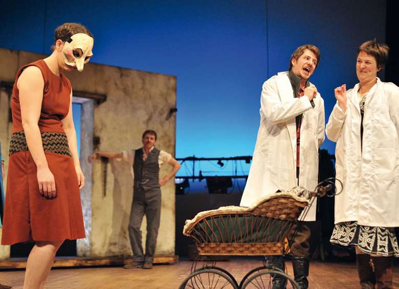 Blackeyed Theatre's 2011 production of The Caucasian Chalk Circle
