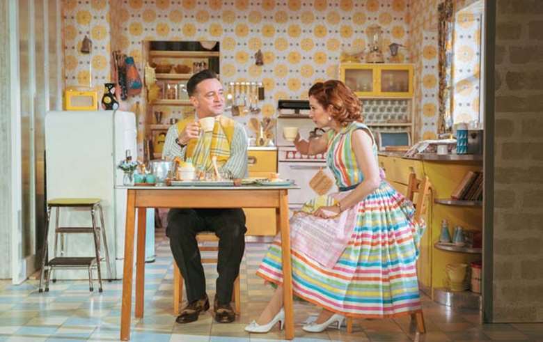  Breakfast in Johnny and Judy's too-perfect 1950s home