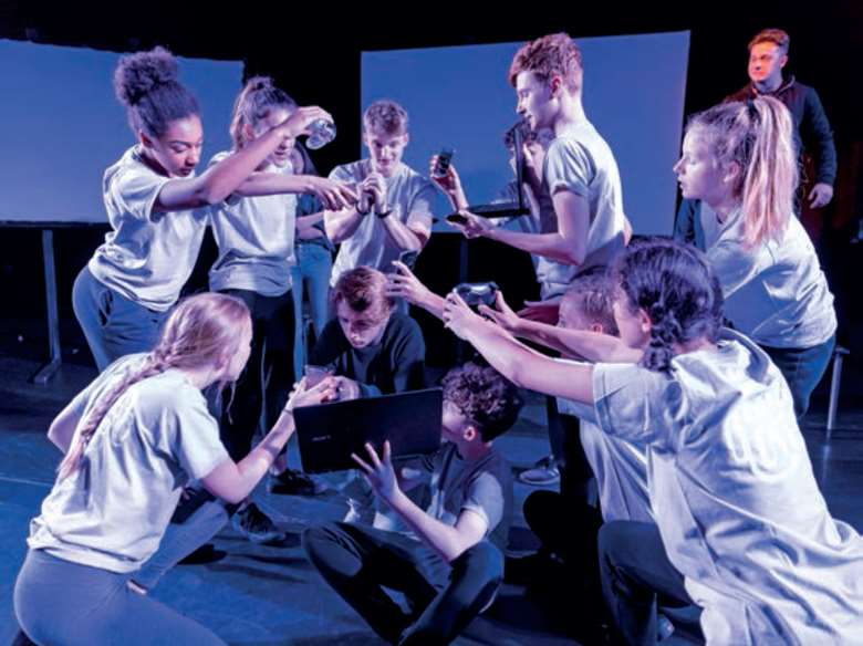  
The premiere production of Game Over performed and co-created by Beaumont School. Further performances will take place at the Edinburgh Fringe in 2020