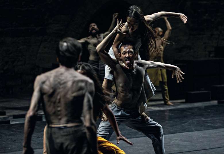  
The Akram Khan Company perform Outwitting the Devil