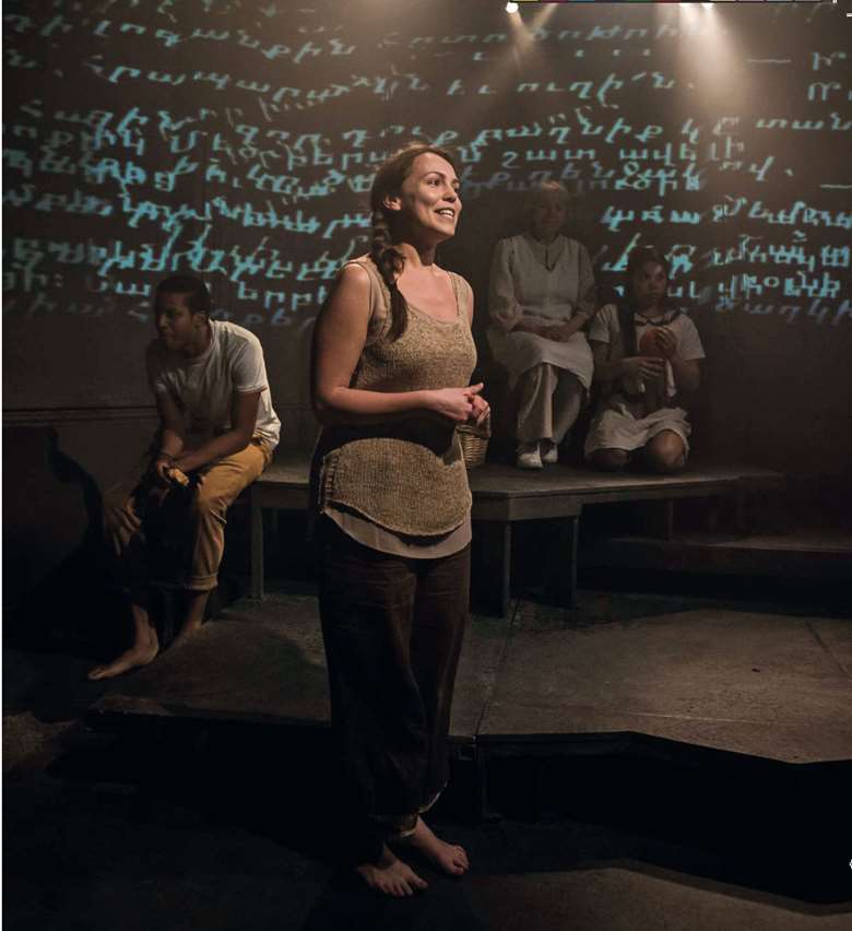  
One of the shows Tommo Flower has directed, the 2015 production of I Wish to Die Singing: Voices from the Armenian Genocide at the Finborough Theatre