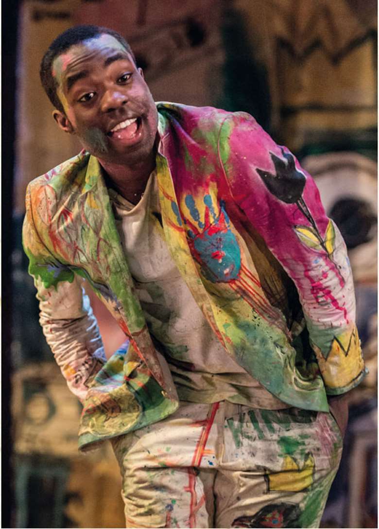  Paapa Essiedu as Hamlet at the RSC in 2016