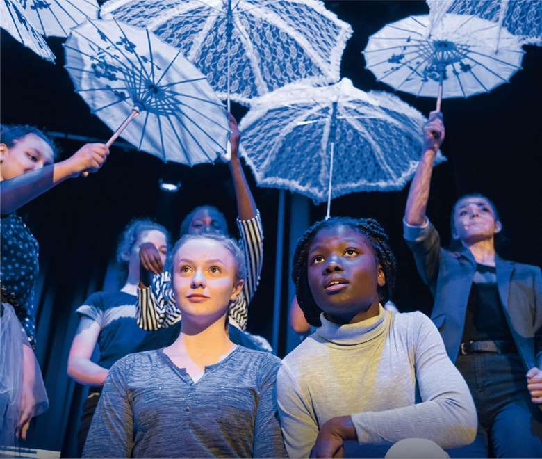  Young performers take to a professional stage with Coram Shakespeare Schools Festival, 2018
