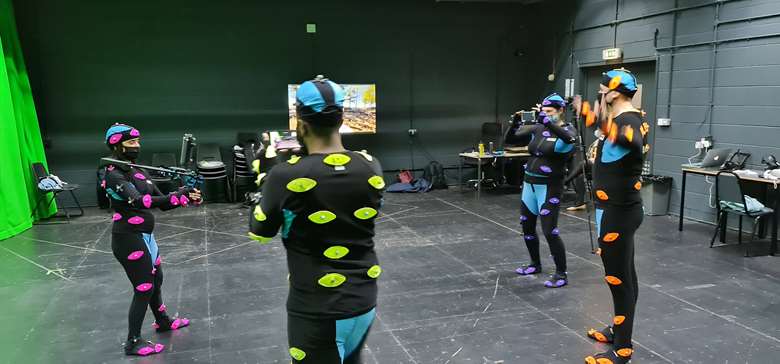Creating motion capture performance 