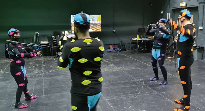  Creative practice in the Digital Studio, creating motion capture performance