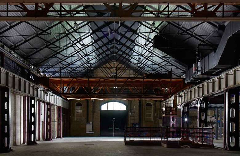 Punchdrunk's new space in Woolwich Works
