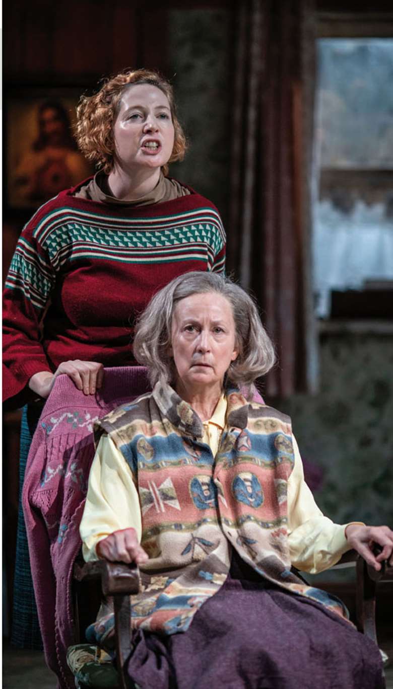  Orla Fitzgerald and Ingrid-Craigie as Maureen and Mag at the Minerva Theatre, Chichester