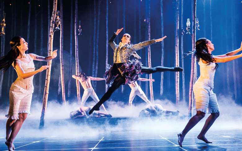  Liam Mower dominates the stage as Count Lilac in Matthew Bourne’s Sleeping Beauty: A Gothic Romance with New Adventures