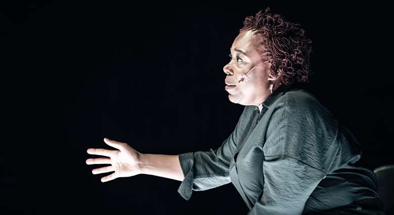  Michele Austin (Dr Lorna James) in The Effect at the National Theatre