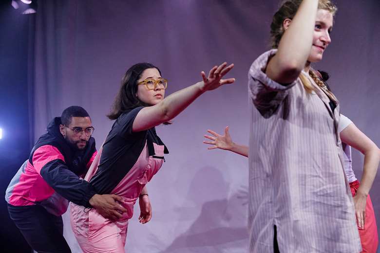 YESYESNONO's production of The Accident Did Not Take Place at Orbit Festival 2019