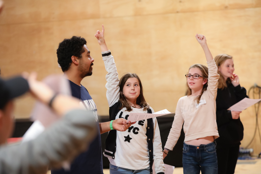 RSC Next Generation ACT rehearsals