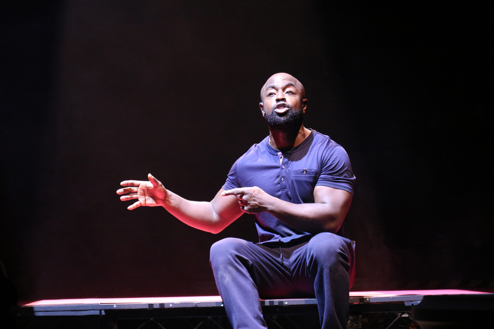 Michael Balogun as Delroy at the NT